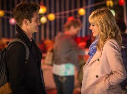 Peter and Gwen in The Amazing Spiderman 2